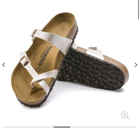 Birkenstock Mayari Pearl White Size 40 - Women’s 9.5 / 10 - Picture 2 of 8